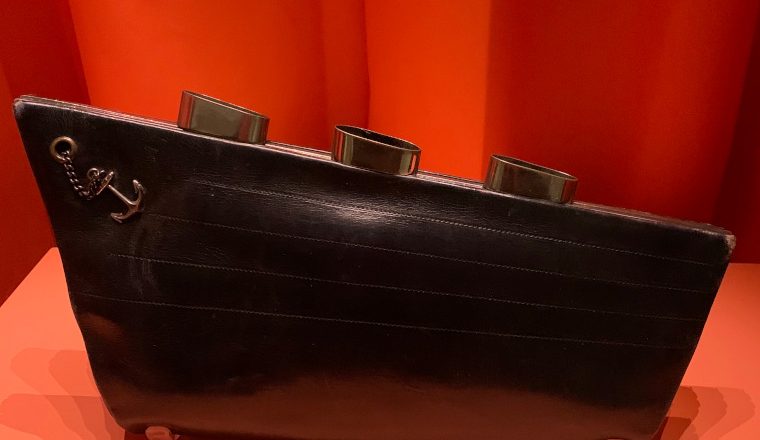 1935 Normandie clutch bag