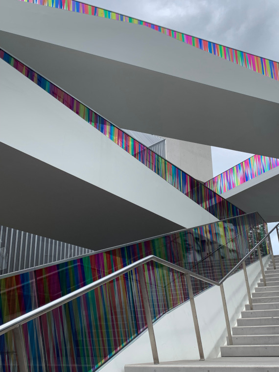 Hundreds and Thousands art installation at Greenwich Peninsula