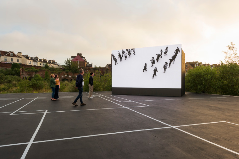 Beautiful Sunday for Creative Folkestone Triennial