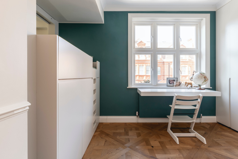 Bespoke bedroom furniture for the twins