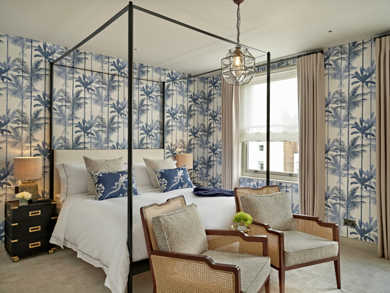 Guest bedroom in the family home