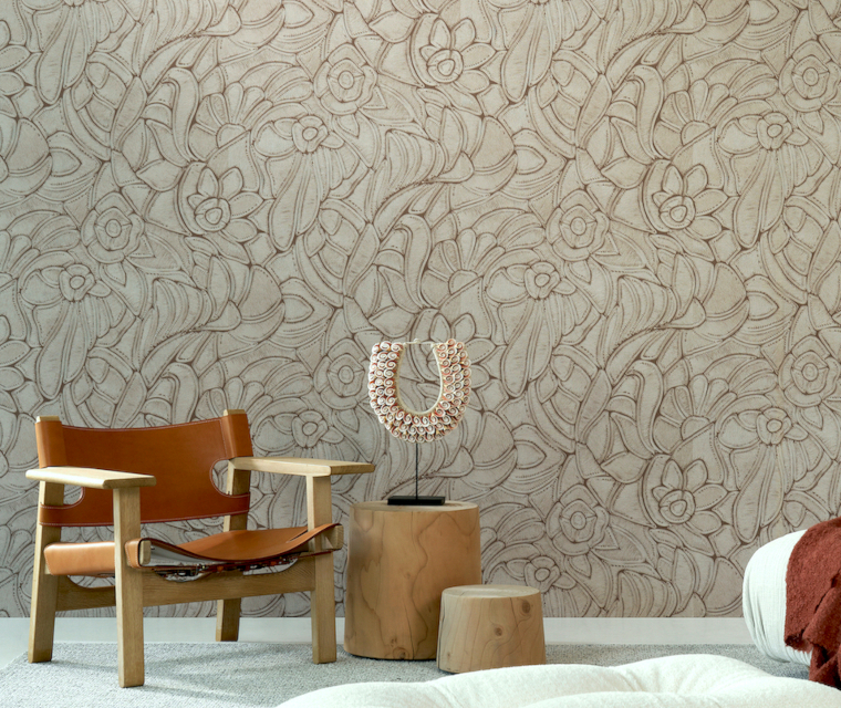 Artre's manila wallcovering