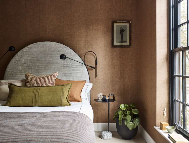 Bedroom for mid-century modern home