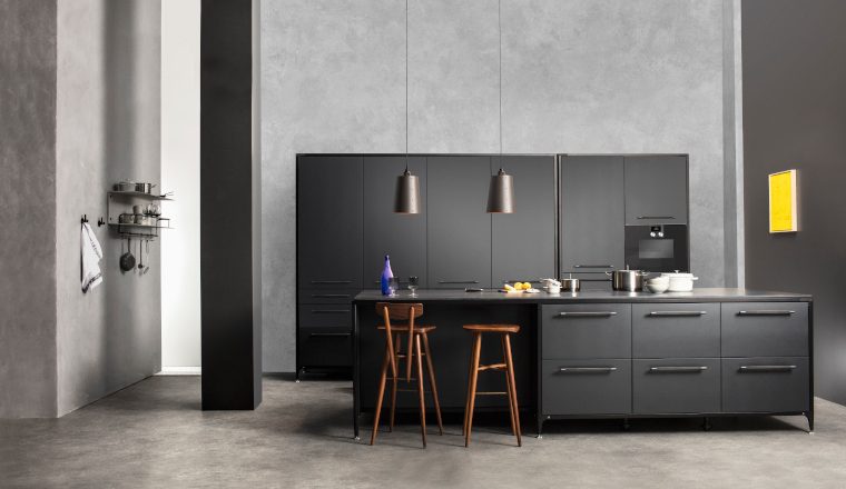 Buster + Punch kitchen in black