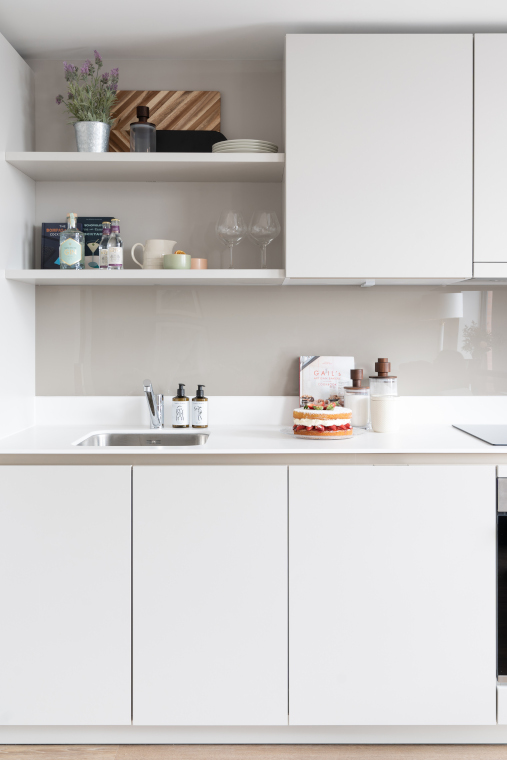 SieMatic white kitchen at Manchester New Square