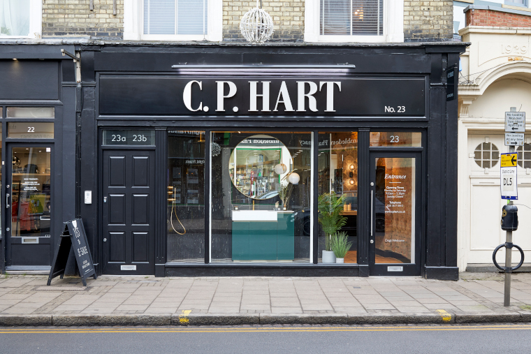C.P Hart showroom Wimbledon Village