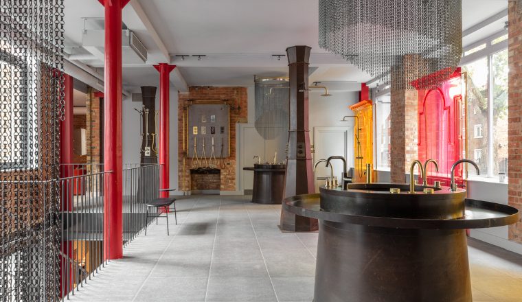 Interior Coalbrook showroom Clerkenwell