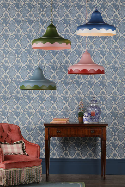 Scallop pendant light from David Hunt