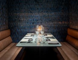 Yohen dark blue Japanese tile