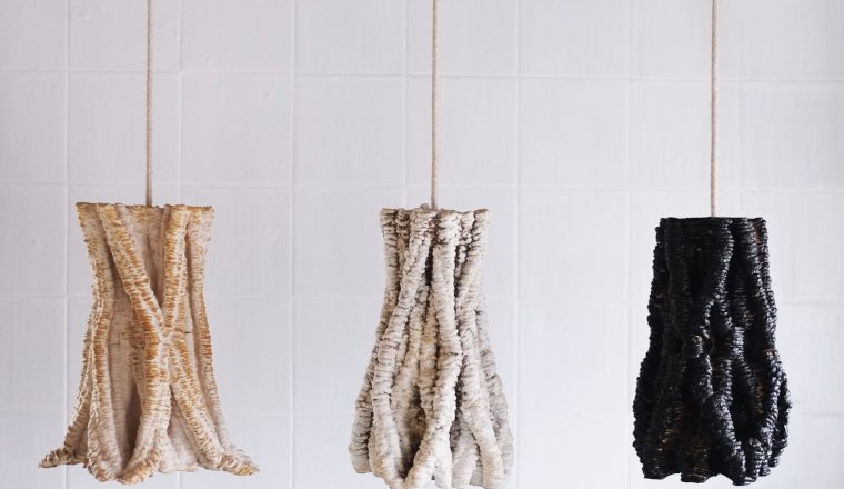 Craft lamps from Formed with Future Heritage