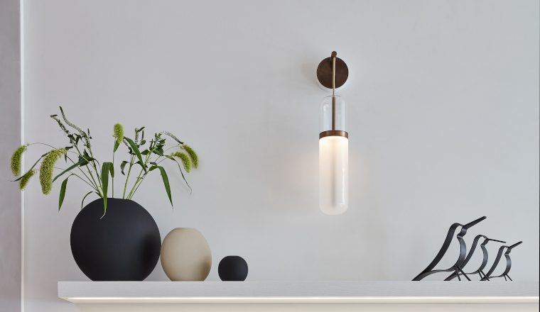 Pill wall light from Empty State