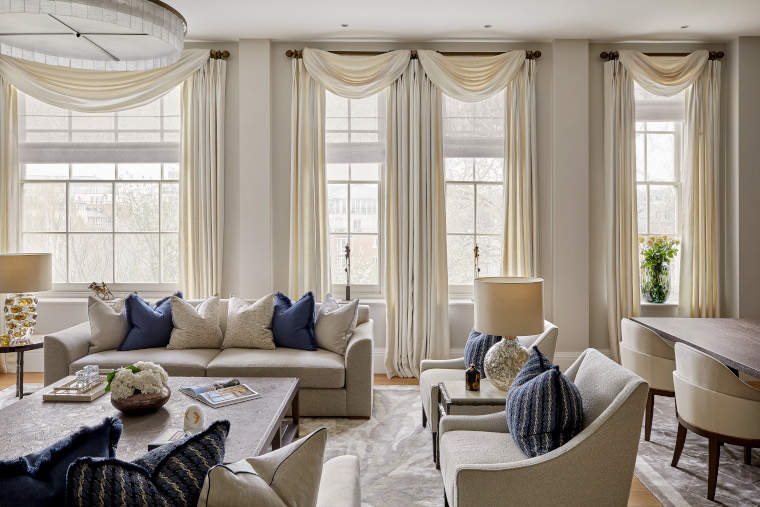 Living room at The Sloane Building
