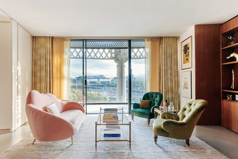 Interiors for historical buildings at Poundon House
