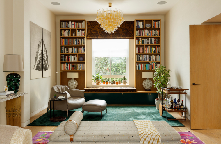 Black & Milk using vintage furniture in London project