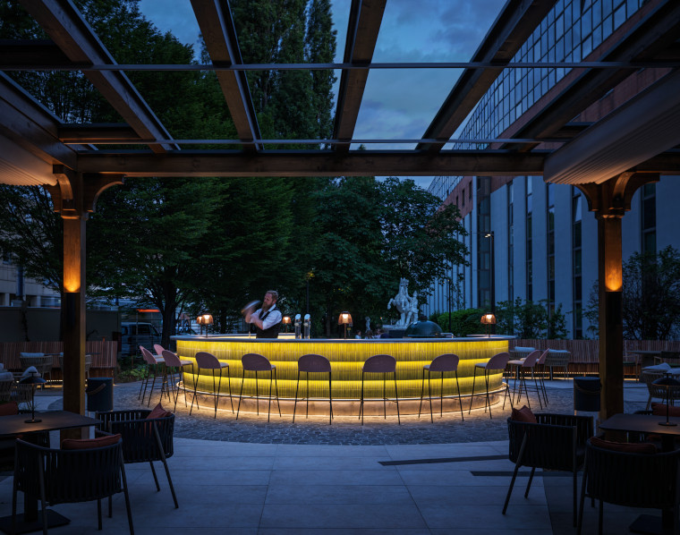 Garden bar The Imperial Riding School Vienna