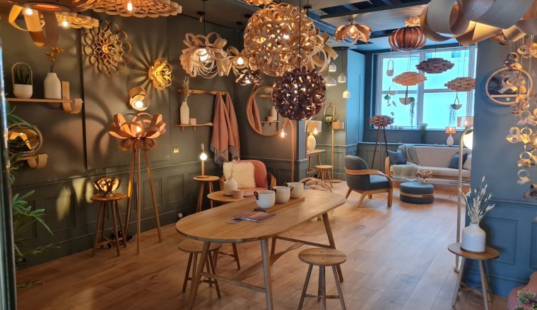 Tom Raffield at Design Centre Chelsea Harbour