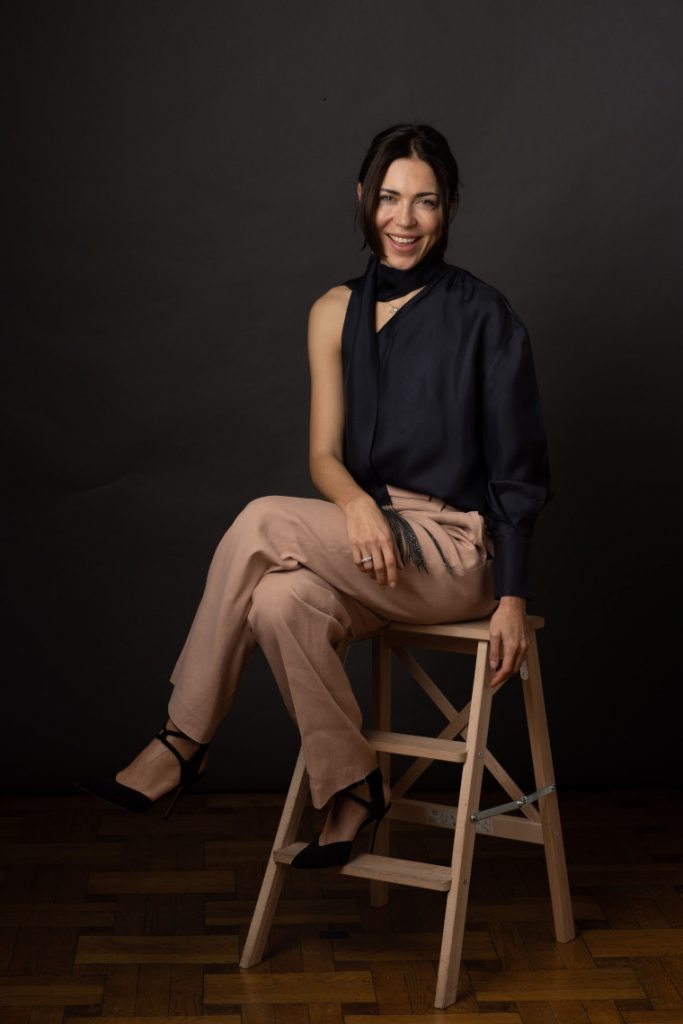 Artist and lighting designer Andreea Braescu